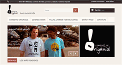 Desktop Screenshot of camisetas-origenial.com